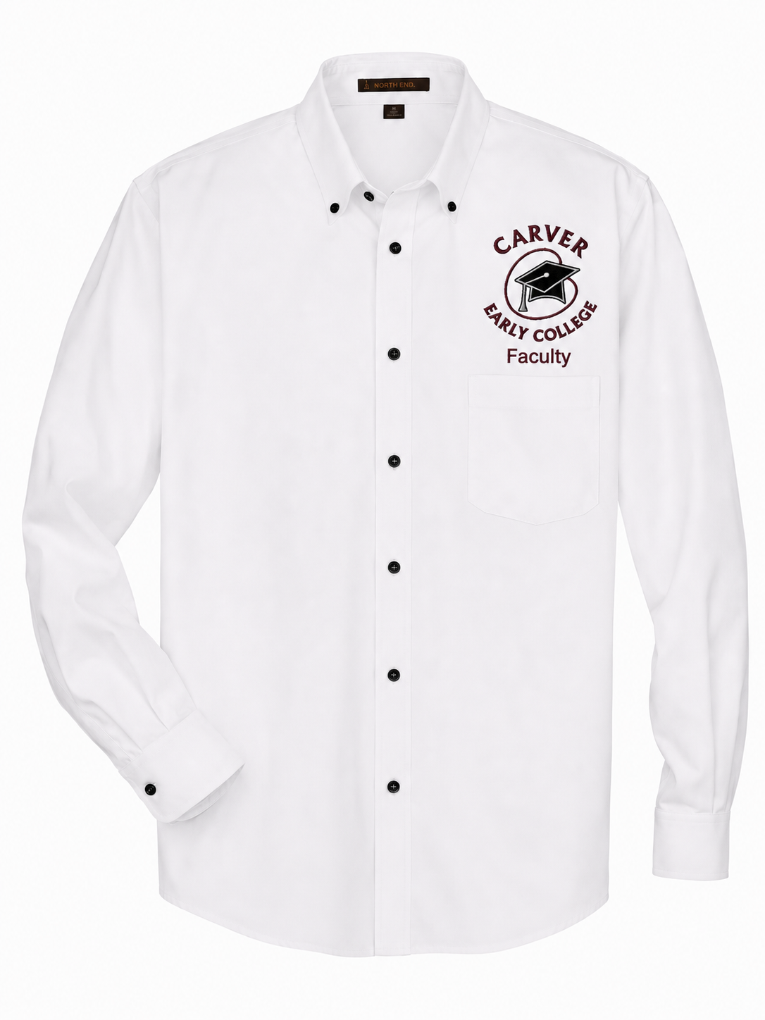 Men's Long Sleeve dress shirt (staff)